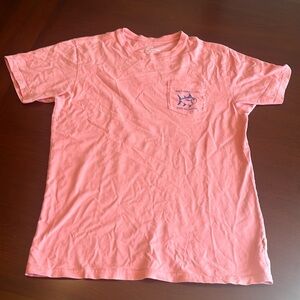 Southern Tide Salmon Pink Tee Shirt.